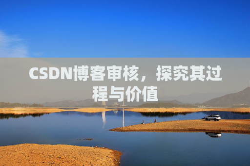 CSDN博客审核,探究其过程与价值
